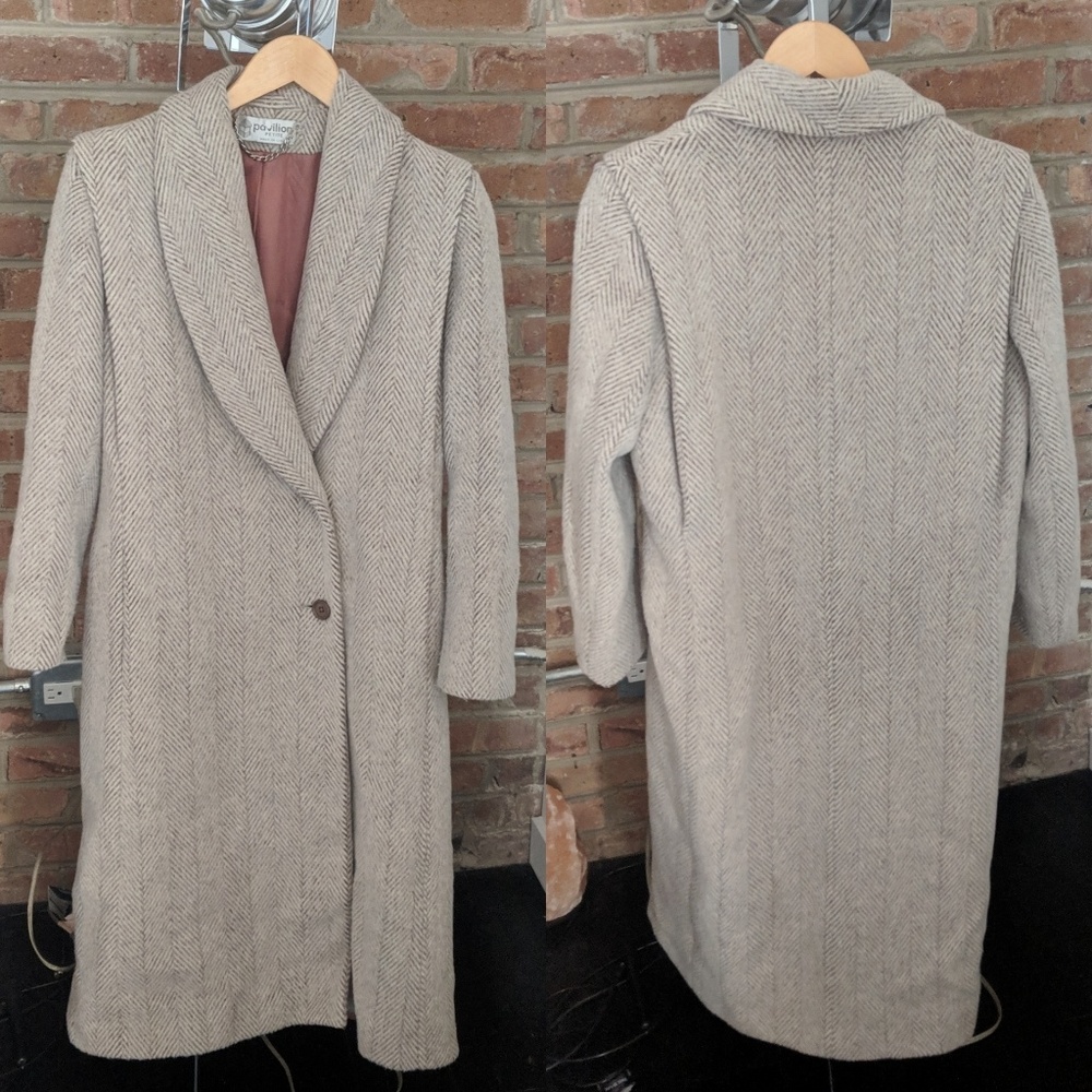 Herringbone Wool coat